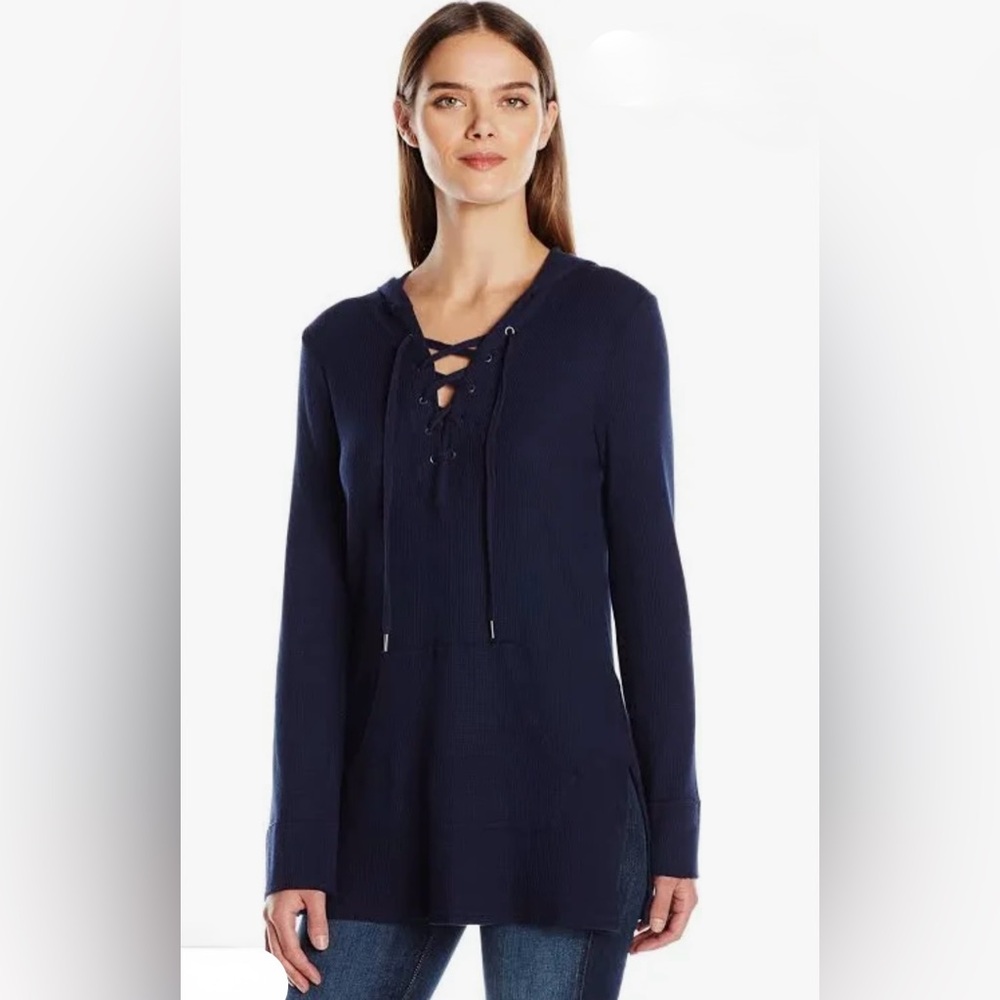 Splendid Women's Tunic Thermal Weekend Hoodie